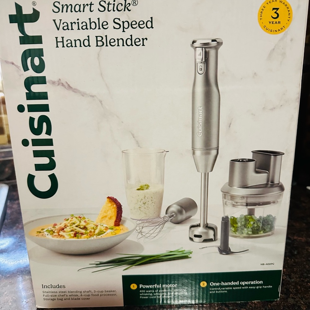 Cuisinart Silver Smart Stick Hand Blender
